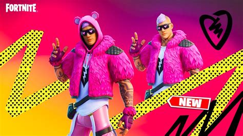 New Cuddle King Skin Showcase Fortnite Chapter 2 Season 5 Be Mine Set Gameplay Youtube