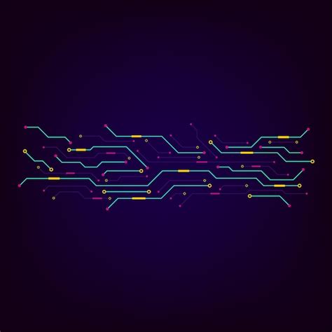 Premium Vector Abstract Digital Background With Technology Circuit