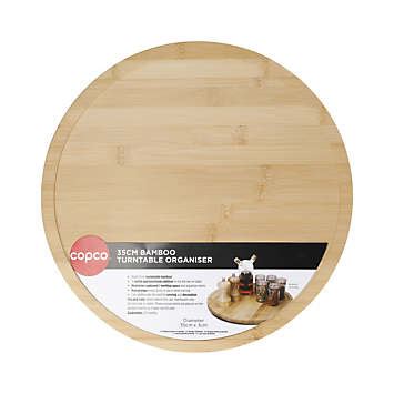 Copco Cm Bamboo Lazy Susan Kaleidoscope