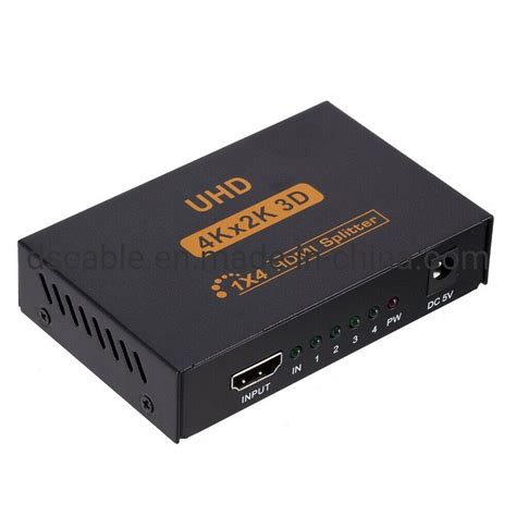 Ultra Hd K Port Hdmi Splitter X Repeater Amplifier D Hub In