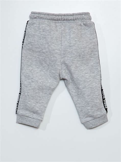 Pantalon De Jogging Paris Gris Kiabi