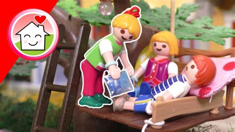 Playmobil Familie Hauser Das Neue Baumhaus Geschichte Mit Lena Und