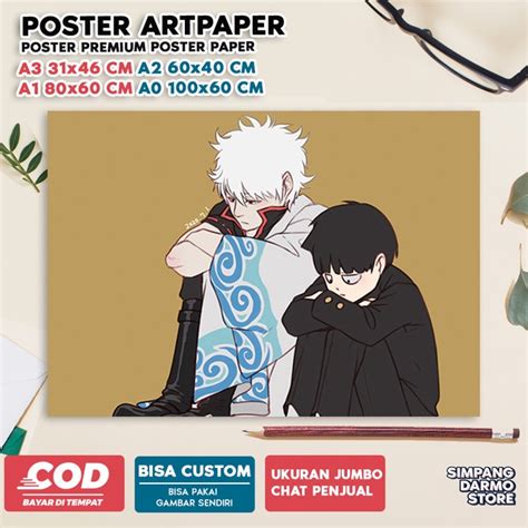 Jual Poster Mob Psycho Shigeo Kageyama Katsuya Ekubo Tome Tenga