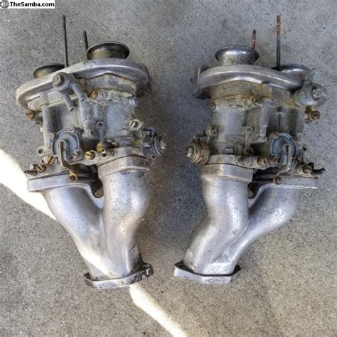 TheSamba VW Classifieds Dual 40 Mm Dellorto Carbs With Manifolds