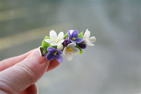 Handmade Polymer Clay Hair Barrette