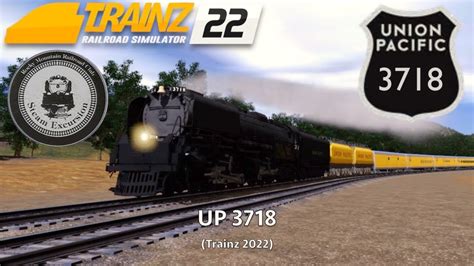 UP 3718 Trainz 2022 YouTube