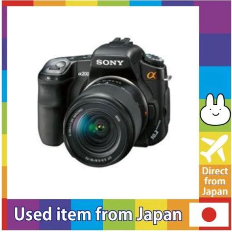 [Used in Japan] Sony Sony Digital SLR camera lens kit α200 lens kit ...