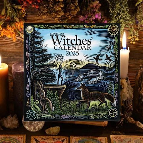 Llewellyns 2025 Witches Wall Calendar And 2025 Witches Datebook