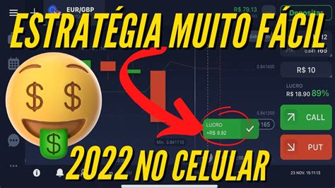 IQ OPTION ESTRATÉGIA MUITO FÁCIL PARA OPERAR NA IQ OPTION PELO CELULAR