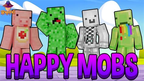 Happy Mobs By Magefall Minecraft Skin Pack Minecraft Bedrock