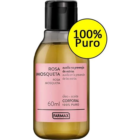 Leo De Rosa Mosqueta 100 Puro 60 ML Farmax Indicado P Manchas E Estrias