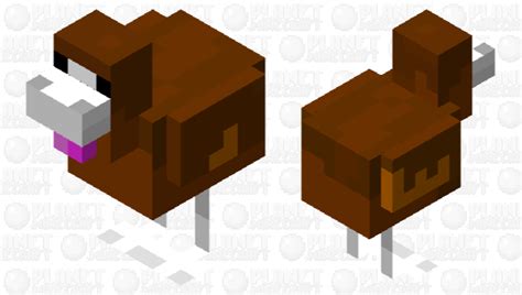 Chocolate Chicken Gallina De Chocolate Minecraft Mob Skin