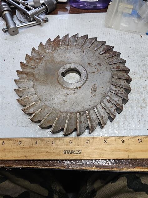 B C Co 8 X 725 X 1 1 4 STRAIGHT TOOTH Side Milling Cutter HSS EBay