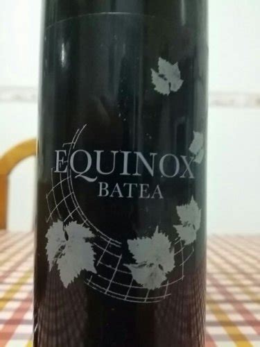 Celler Batea Equinox Garnatxa Negra Vivino Australia