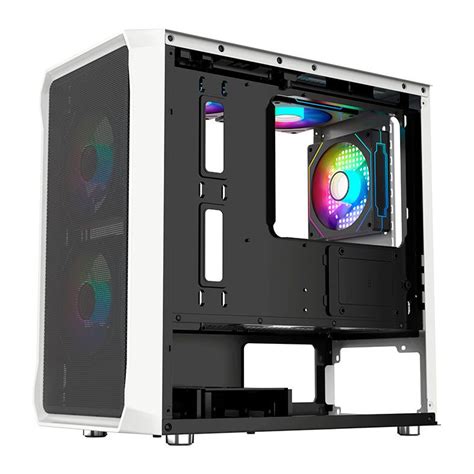 Gabinete Gamer Acegeek Eclipse M350 Mid Tower Lateral De Vidro