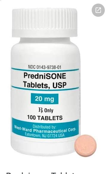 Prednisone Mg Tablets Count Bottle