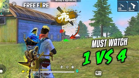 Dragunov Free Fire Most Powerfull Gun Solo Vs Squad Ajjubhai Gameplay