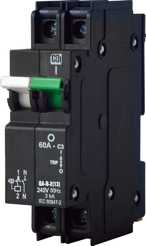 Cbi Main Switch Circuit Breaker A Ka Black Mm Agrimark