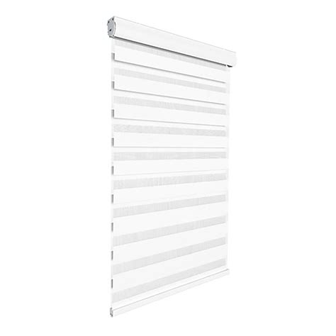 Cordless Zebra Roller Shade With Cassette White 60 X 72 From Avanat Bmr