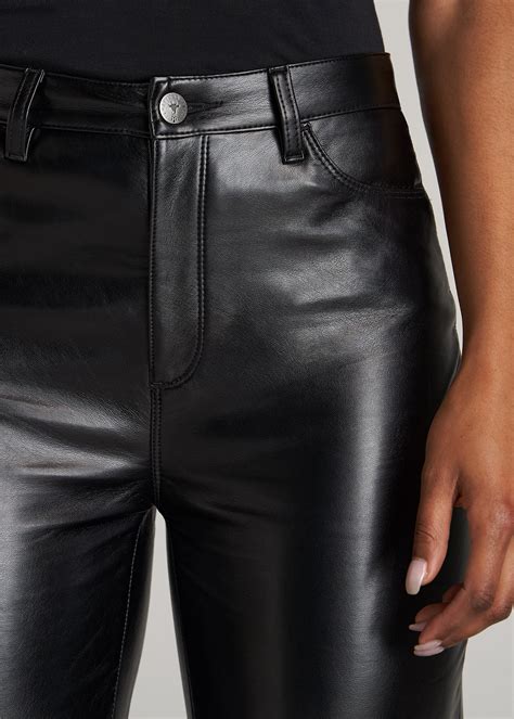 Faux Leather Slim Pants For Tall Women American Tall