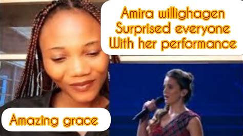 Amira Willighagen Live In Concert Amazing Grace Reaction Amira