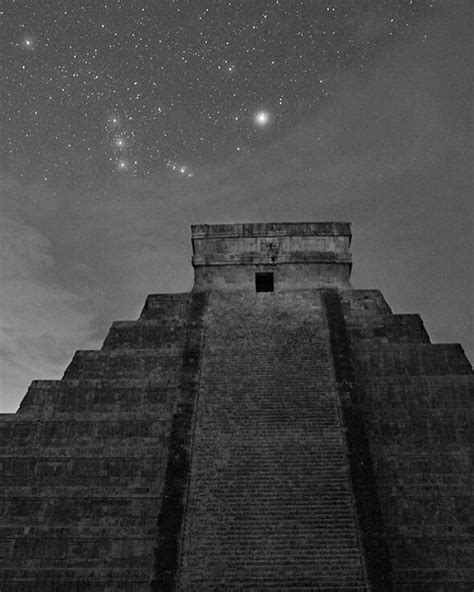 ‘#Mayan temples under the stars’ via Angelica Muñoz. #mayan #mexico ...