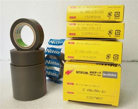 Original Imported Nitto Ul Ptfe Film Tape High Temperature Resistant