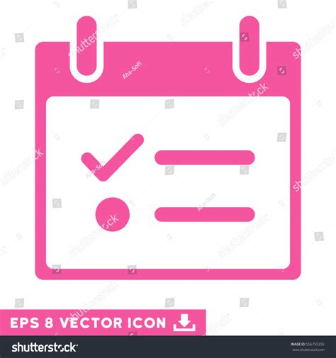 Pink Calendar Icon #385721 - Free Icons Library