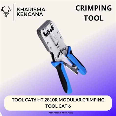 TOOL CAT6 HT 2810R MODULAR CRIMPING TOOL CAT 6 • Kharisma Kencana ...