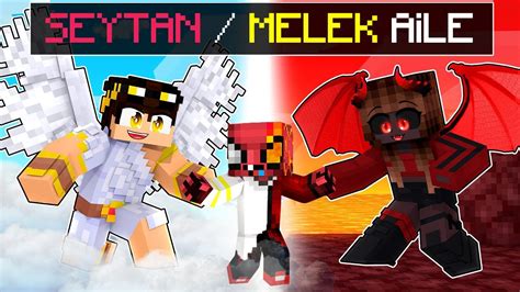 FAKİR YASAKLI AİLENİN ÇOCUĞU OLDU ŞEYTAN VS MELEK Minecraft