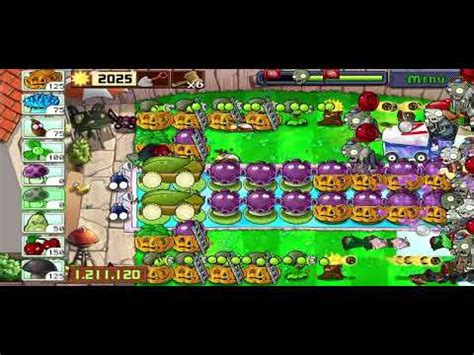 Plants Vs Zombies Supervivencia Infinita Estrategia 16 Gasosetas Y 10