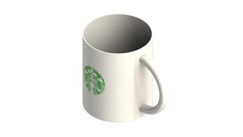 Starbucks Coffee Cup D Turbosquid