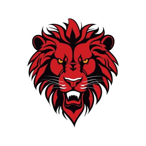 Premium Vector Vector Hand Drawn Lion Esport Logo