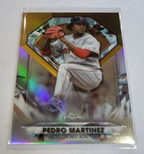 2022 Topps Chrome Update Pedro Martinez Diamond Greats Baseball