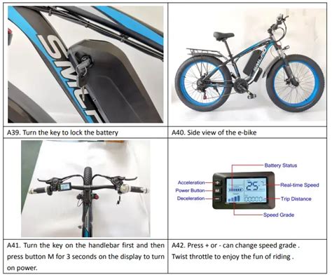 SENADA ARCHON PRO Electric Fat Tire EBike Instruction Manual