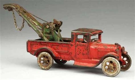 Cast Iron Arcade Wrecker Truck Toy