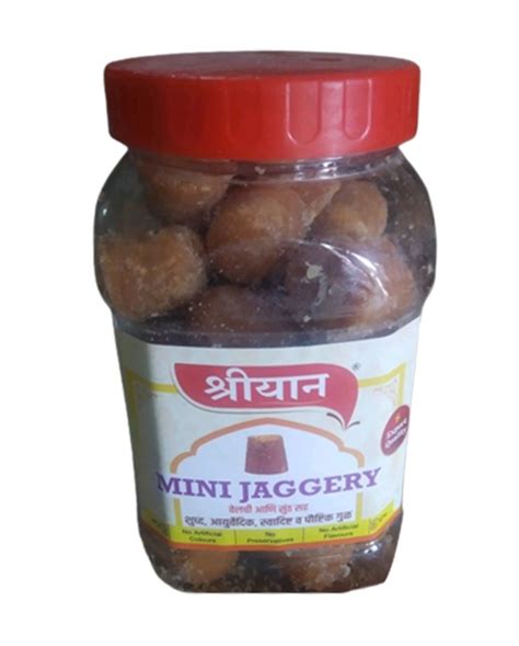 Ball Natural Shreeyan Mini Organic Jaggery Shape Round At 100 Jar