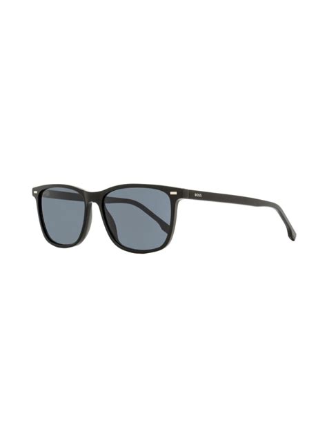 Boss Lentes De Sol Con Armaz N Cuadrada Negro Farfetch Mx