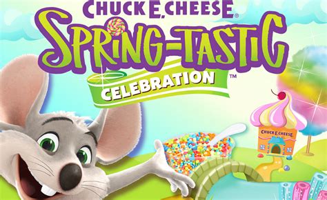 Chuck E Cheese Kicks Off Seasons Of Fun With Spring Tastic