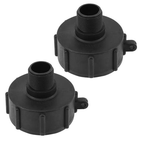 2 Pcs IBC Tank Connector IBC Tank Adapter Water Tank Adapter Ibc Tote Cover IBC Tank Fittings ...