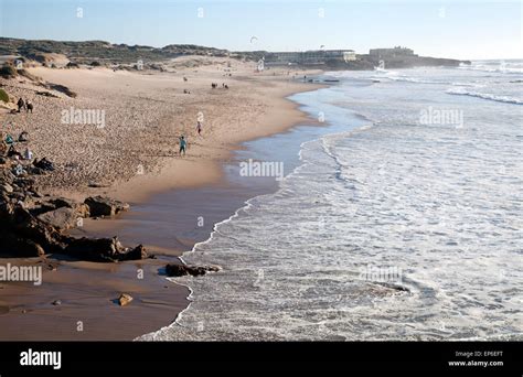 Praia Do Guincho Beach Cascais Portugal Stock Photo Alamy