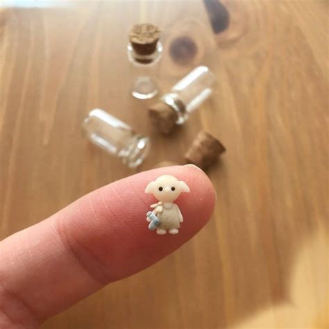 Dobby Is A Free Elf Inspired Harry Potter Etsy Harry Potter Miniatures Polymer Clay Crafts