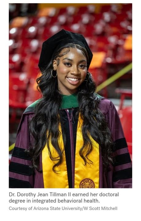 Dorothy Jean Tillman 17 Year Old Girl Earns Doctorate Degree