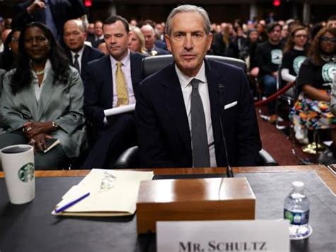 Starbucks Ex Ceo Schultz Resists Union Busting Claims By Us Senators