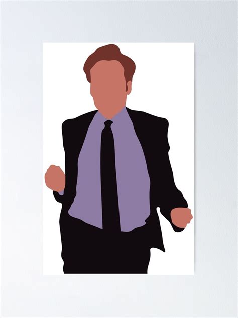 "Conan O'Brien" Poster by FutureSpace | Redbubble