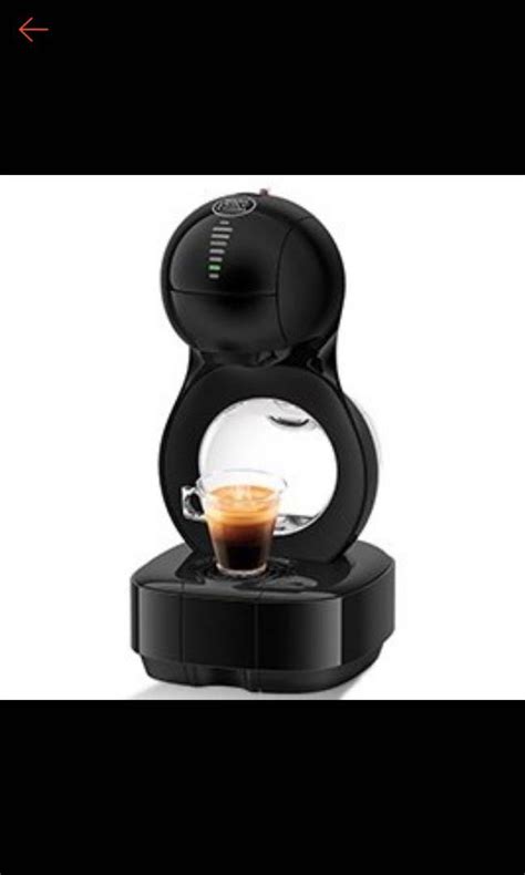 NESCAFE Dolce Gusto Lumio Automatic Coffee Machine Black TV Home