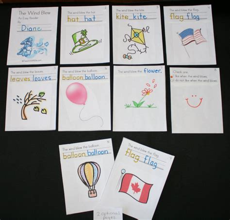 PK-2: The Wind Blew booklet | Classroom freebies, Booklet, Teacher freebies