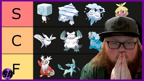 The Most Accurate Ice Type Pokémon Tire List Youtube