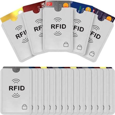 Pcs Etui Carte Bancaire Anti Piratage Rfid Protector Case Tui