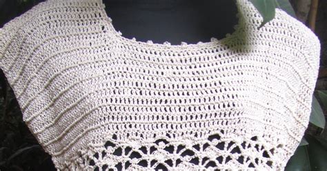 Sweet Nothings Crochet Shelled Cropped Top